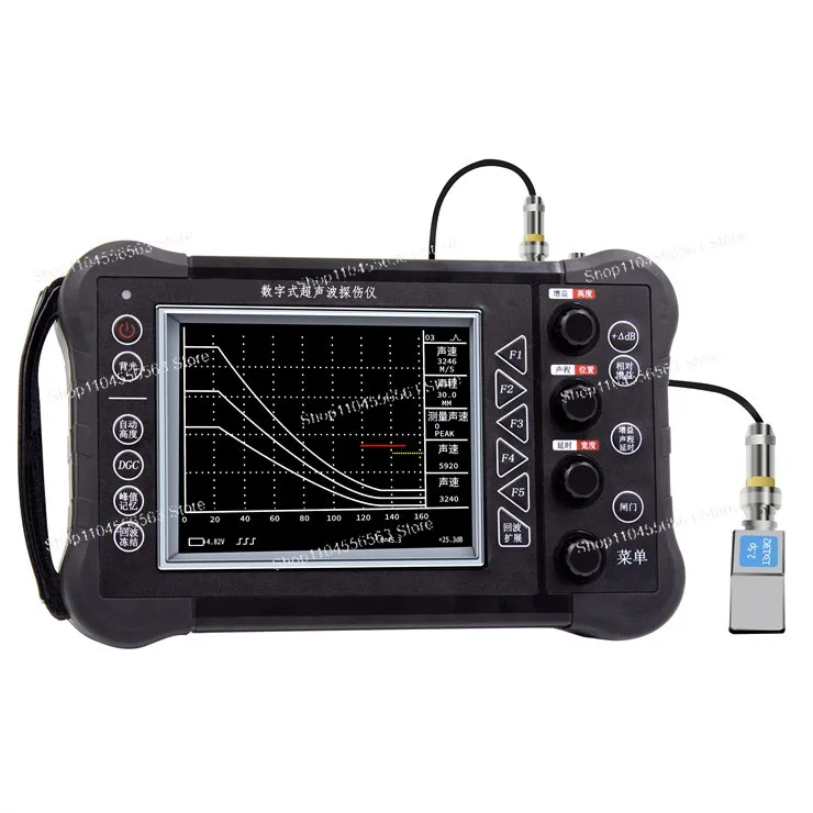 

HY-CT350 Портативный ультразвуковой дефектоскоп Устройство для проверки сварных сварных швов металла для обнаружения внутренних дефектов