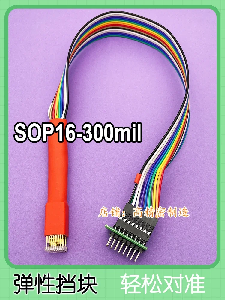 Chip Soic16 Sop16 Sop18 Burn-in Test Pin Probe Spring Pin Pitch 1.27