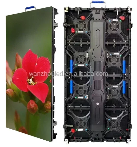 2025Rental Portable LED Display Screen Panel P2.976 Outdoor Indoor back drop Hanging Hoisting LED Video Wall