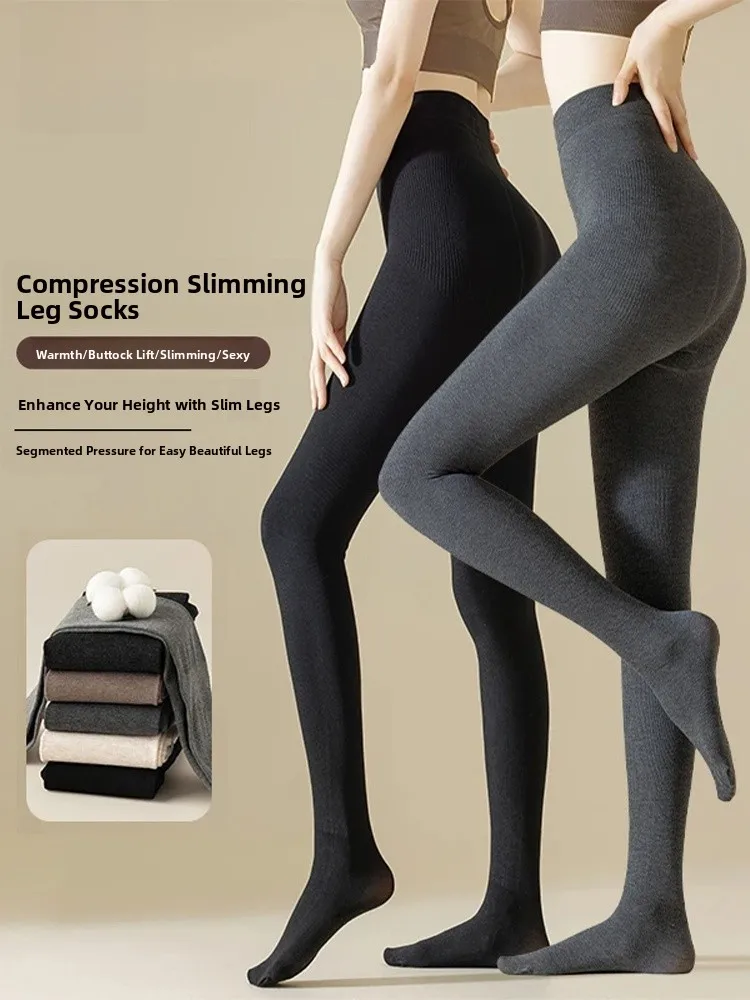 

Женские комфортные утепленные леггинсы с высокой талией, утягивающие живот, больших размеров, для улицы, с эффектом подтяжки ягодиц