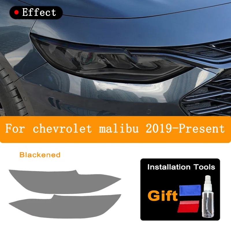 car headlight anti-scratch protective film for chevrolet malibu accessory XL sticker auto styling   2019 2020 2021 2022chevrolet