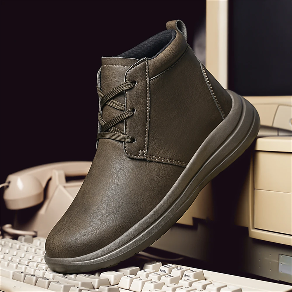 

Новые мужские ботинки, легкие кроссовки, мужские прочные ботильоны, уличная водонепроницаемая мужская обувь для вождения, классические модельные туфли