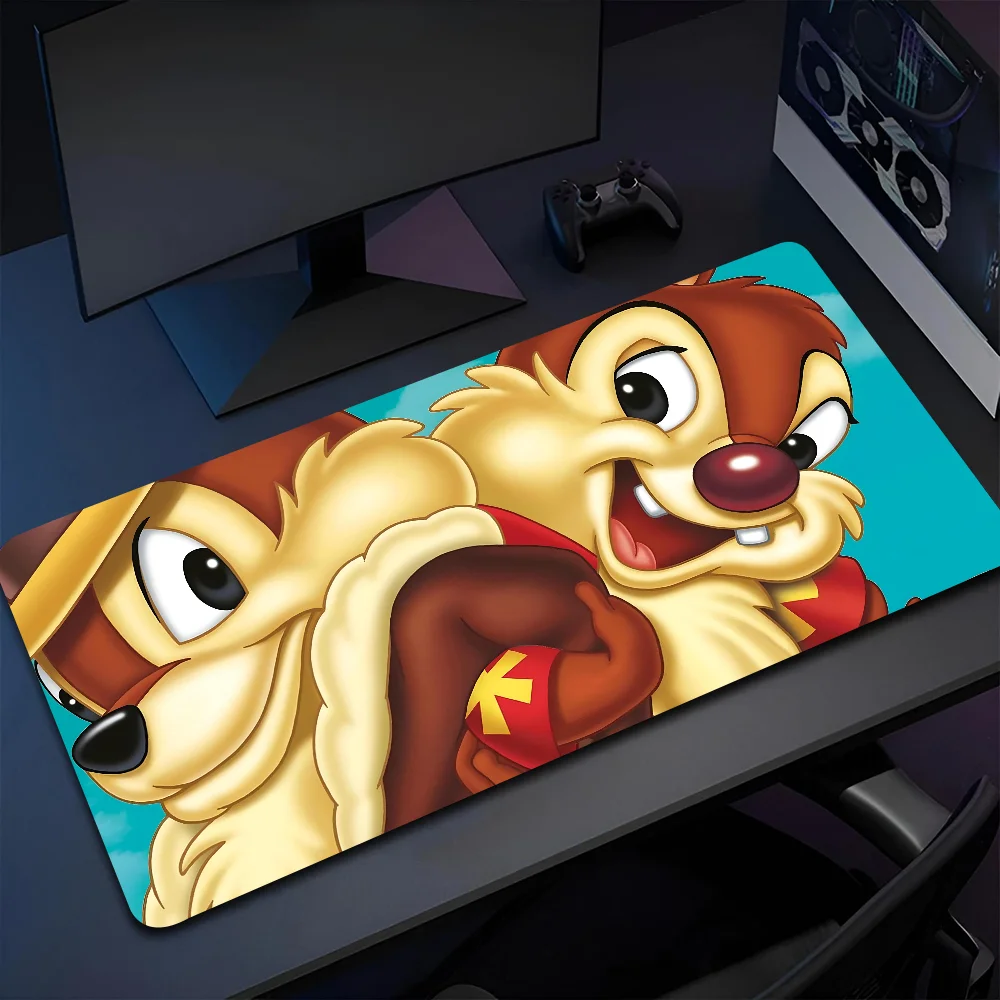 

1PC so cute D-Disneys Chips Dales Non-slip Mouse Pad Suitable For Office Computers Laptops E-sports Game Desk Mats XXL Keyboard