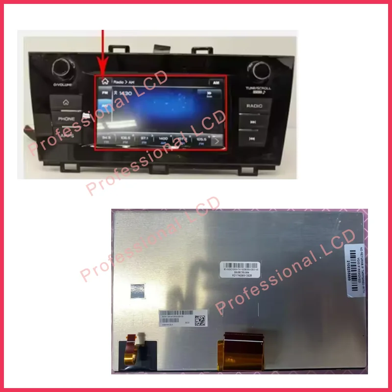Original 8''inch LCD For 18 19 Subaru Legacy Outback Replacement LCD Display Screen For Harmon Radios Su164u S572 LCD Modules