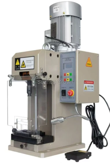 European Pneumatic Die Crimping Tool Semi Automatic 30/40mm Stroke Terminal Crimping Machine