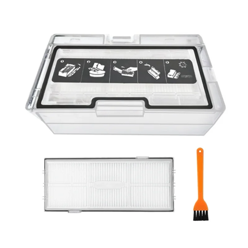 

Sweeper AccessoriesDust Box for S8 Pro Ultra /S8/S8+T7S/G10S Robot Vacuum Cleaner Replacement Parts Trash Box with Filter