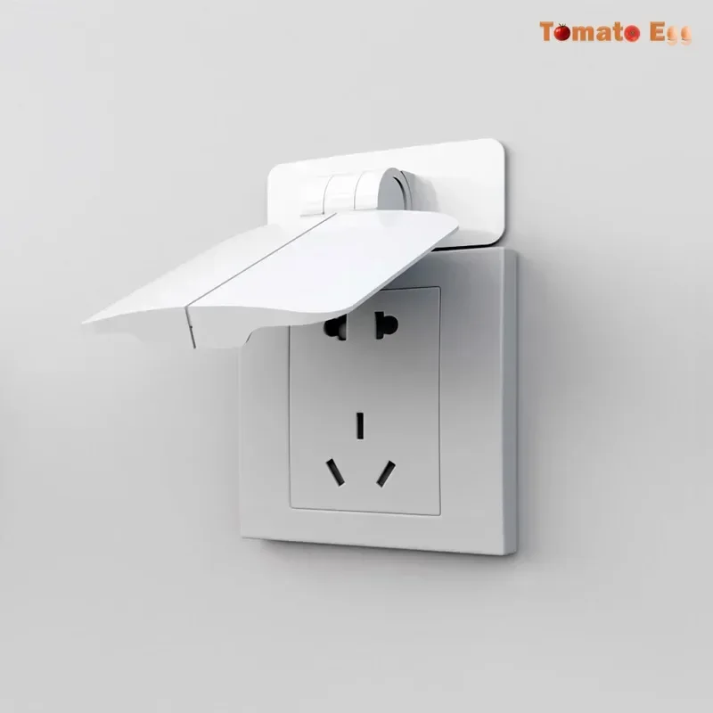 

Socket Switch Panel Protection Cover Child-proof Light Protection Cover Waterproof Cover for Power Socket Home Bathroom Supplies