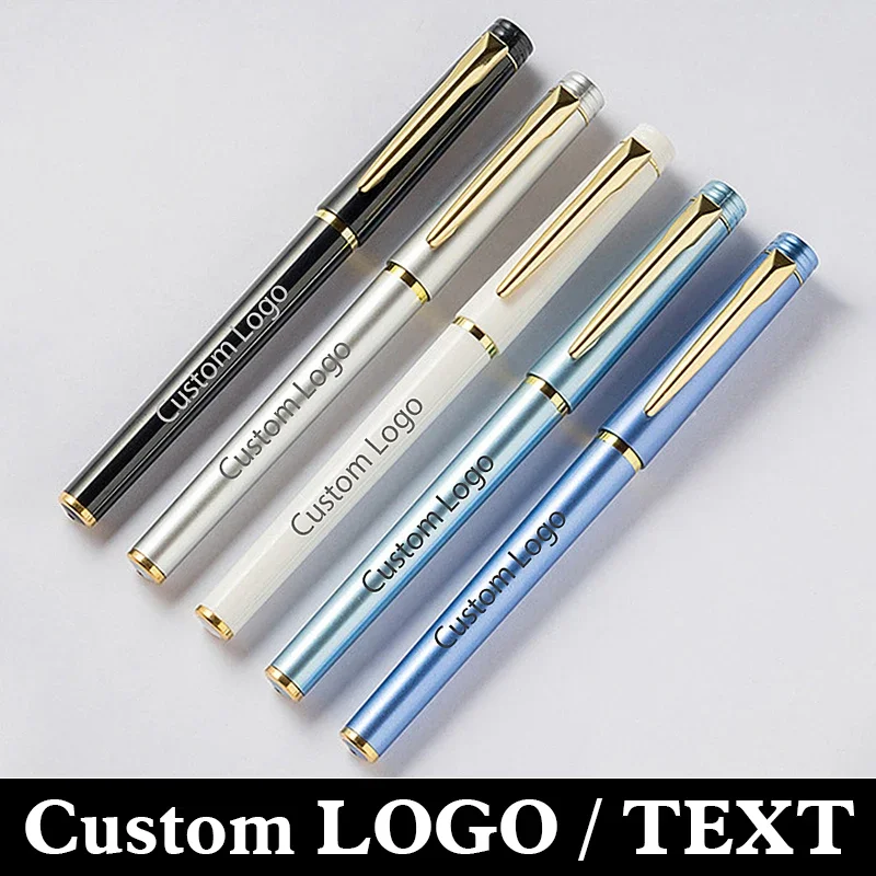 

Advertising Neutral Pen Custom Logo Gift Multi -color Imitation Metal Business Signature Pen School Stationery Wholesale -D00006