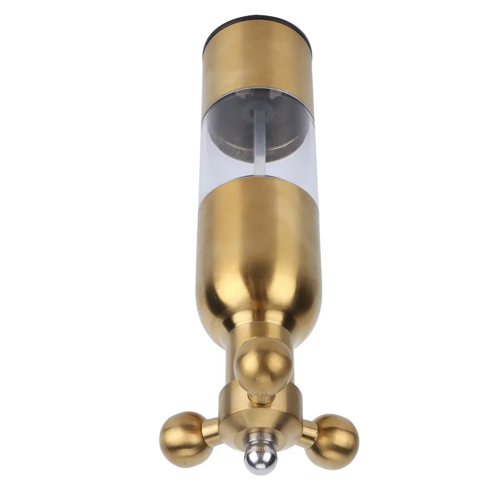 Stainless Steel Manual Pepper Grinder Manual Operation Refillable Pepper Mill Gold Rose Gold Easy-Grip Spice Grinder BBQ Camping