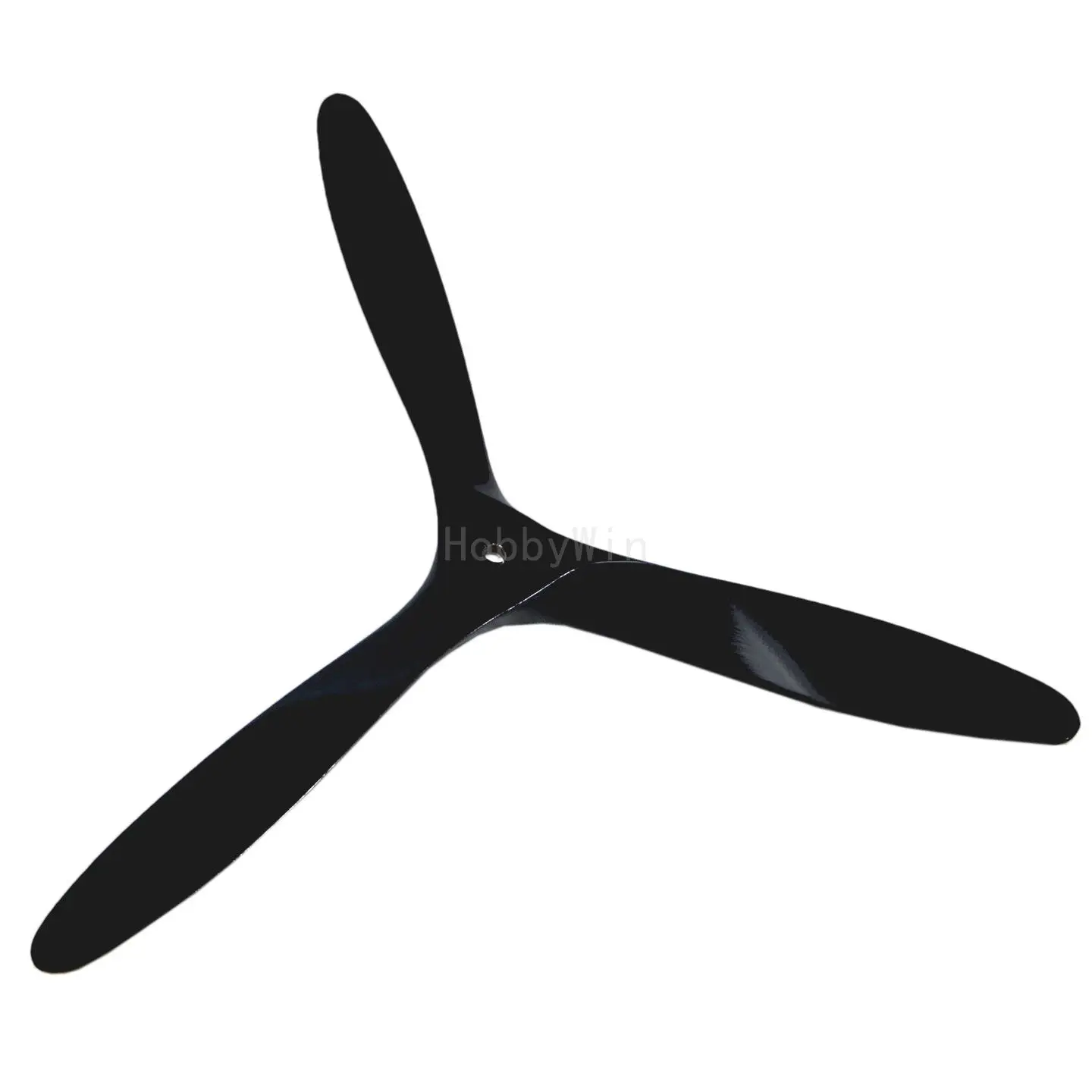 Hélice à bois à 3 pales 20 pouces 20x6 20x8 20x10 20x12, extracteur de puissance de moteur noir pour avion RC Warbird Sporter Trainer