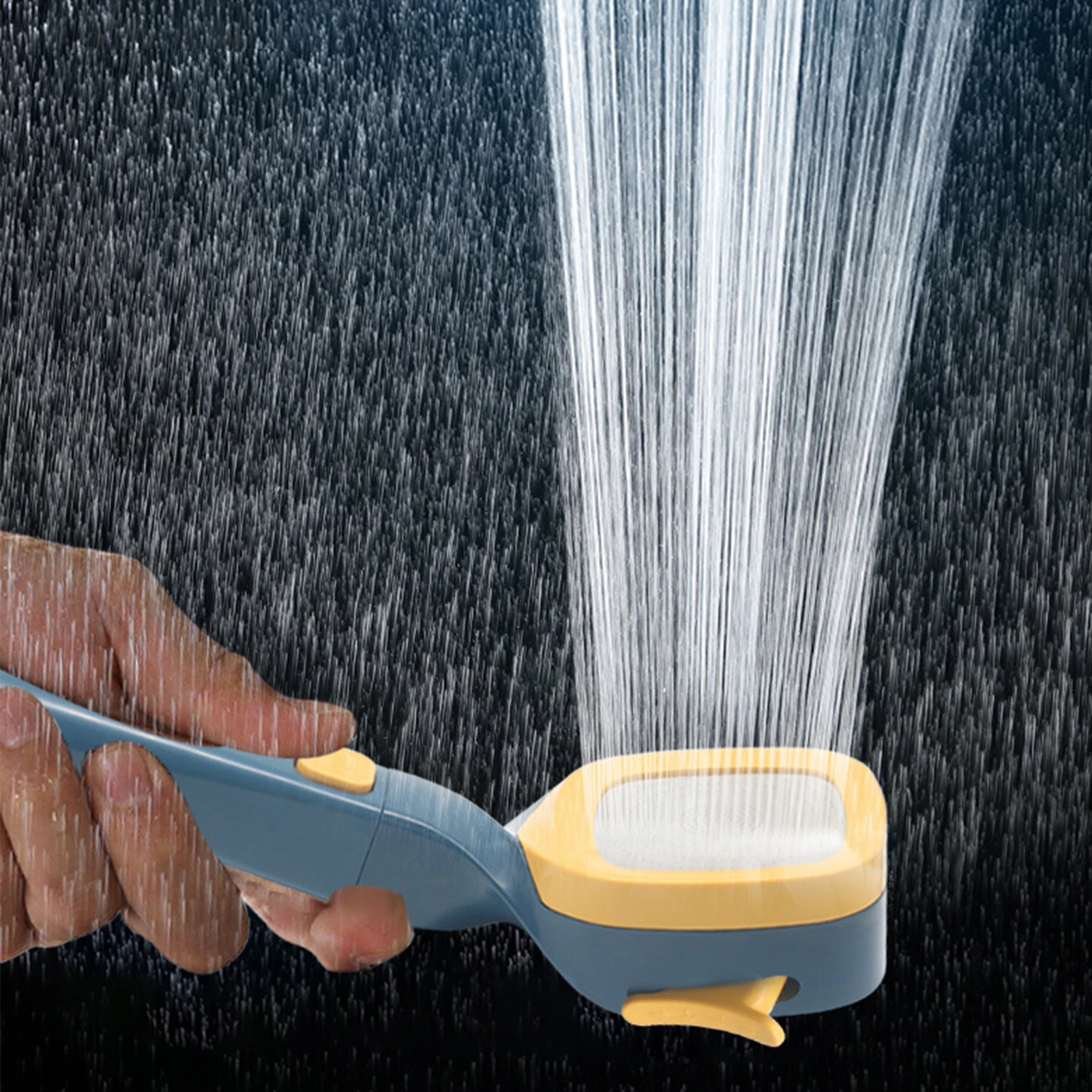 Soffione doccia ad alta pressione 1PC soffione doccia portatile a 4 modalità forte sovralimentato soffione doccia con controllo della temperatura domestica
