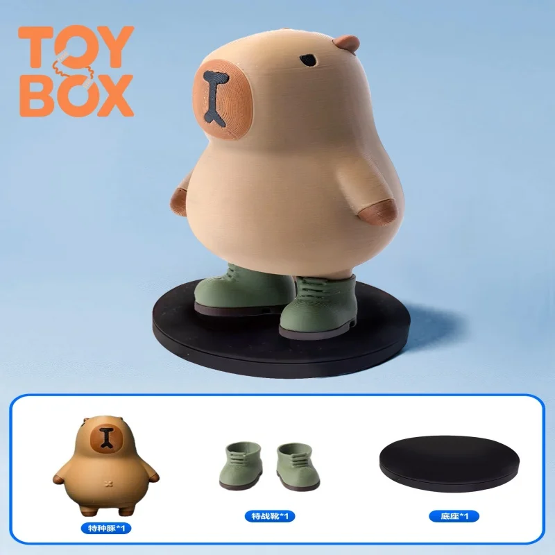 Popularna zabawka magnetyczna Kapibala Cool Mech, mocna lalka delfin, kreatywna ozdoba na biurko DIY, prezent na festiwal dla dzieci.