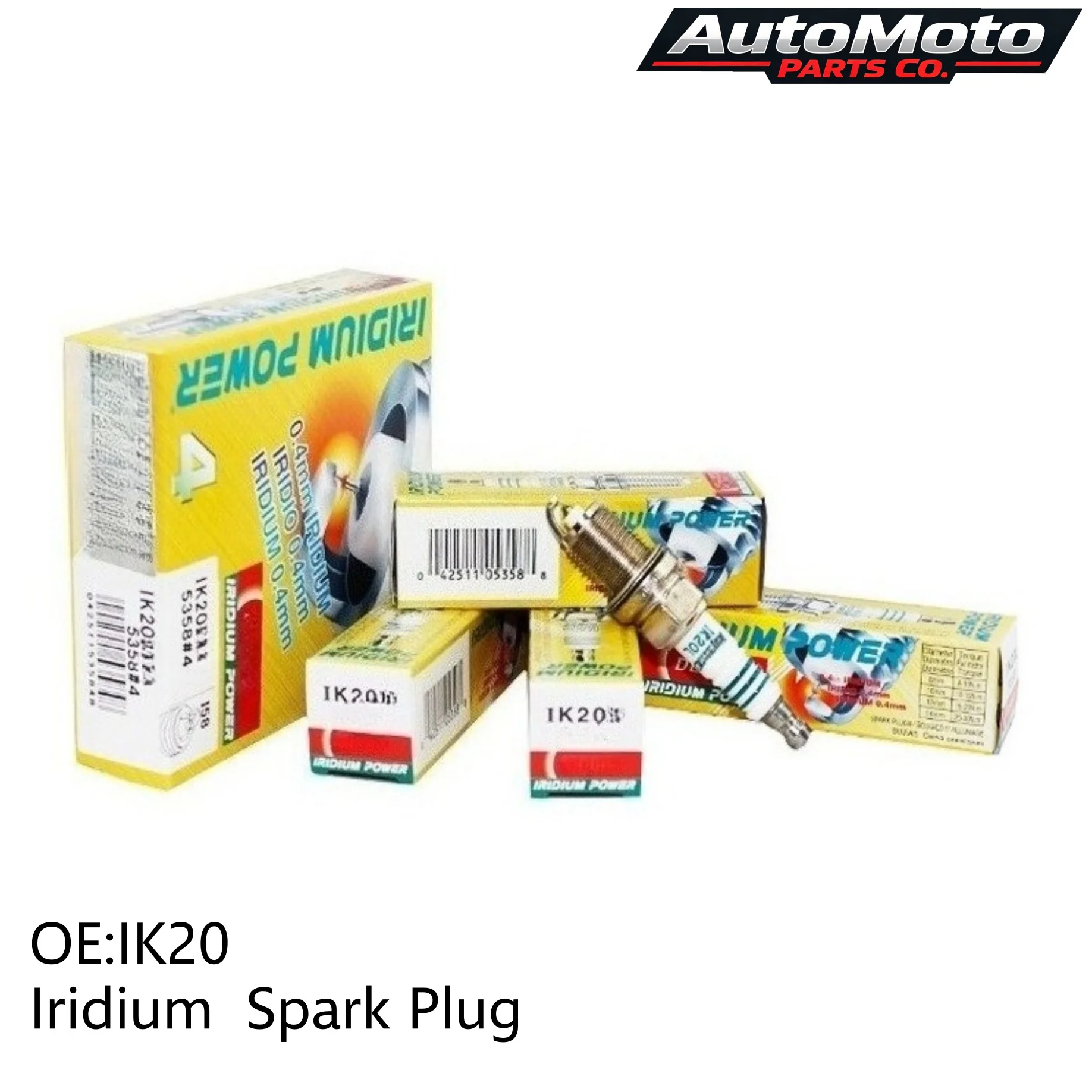 1/4/8/20 PCS spark plug IK20 for Volkswagen Toyota Mitsubishi Honda Nissan Hyundai Chevrolet Proton myvi5304