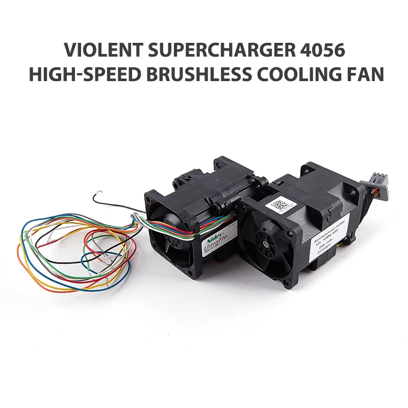 DC12V High-Speed Brushless Cooling Fan Violent Boost 4056 for Server Efficient Heat Dissipation