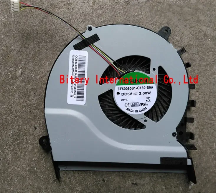 For SUNON EF50060S1-C180-S9A DC5V 2.00W For ASUS S551 S551LB V551 R553L V551LN R553LN4200 Laptop CPU COOLING FAN