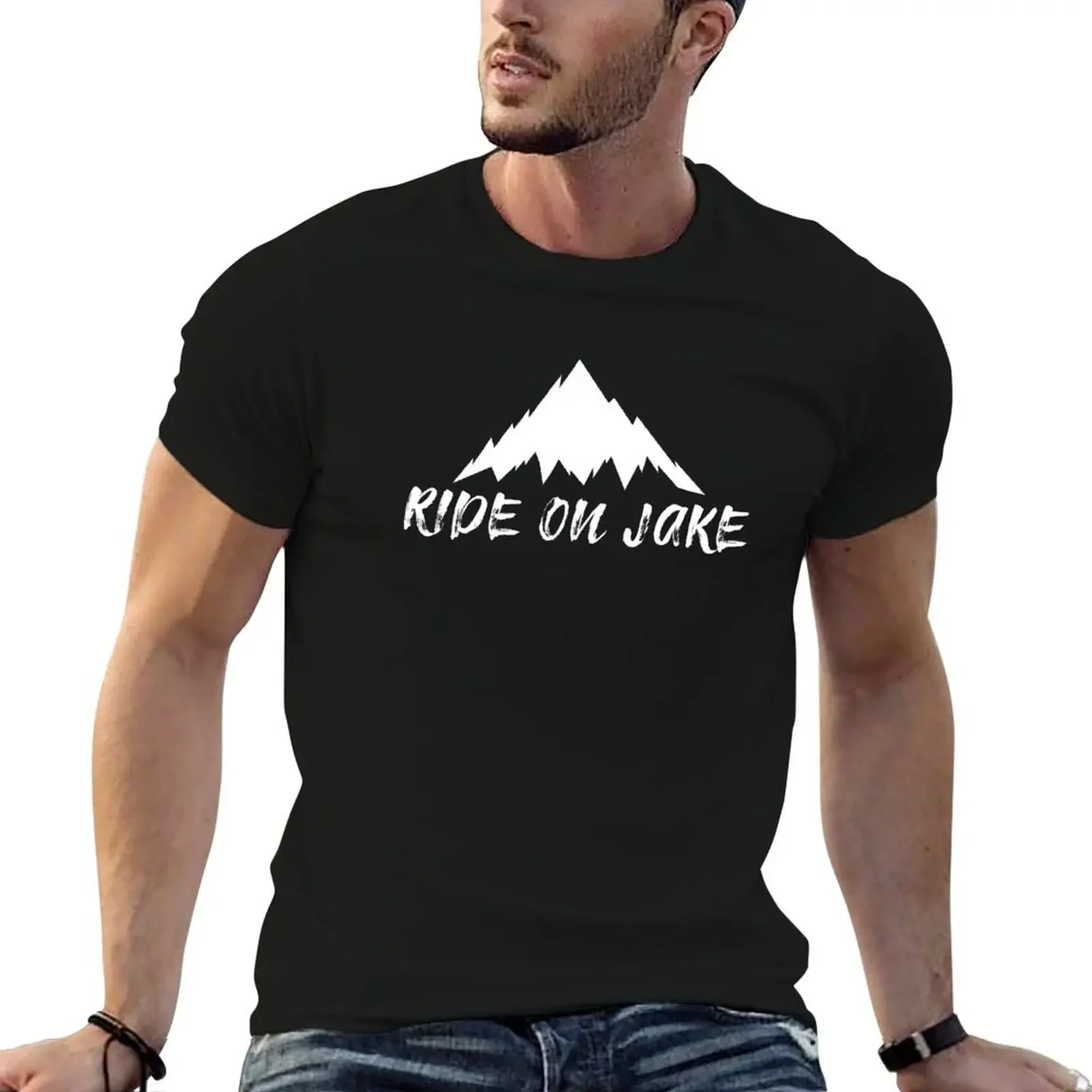 Ride on Jake T-Shirt valentines boutique clothes summer shirt shirts graphic graphic shirts mens t shirts casual stylish