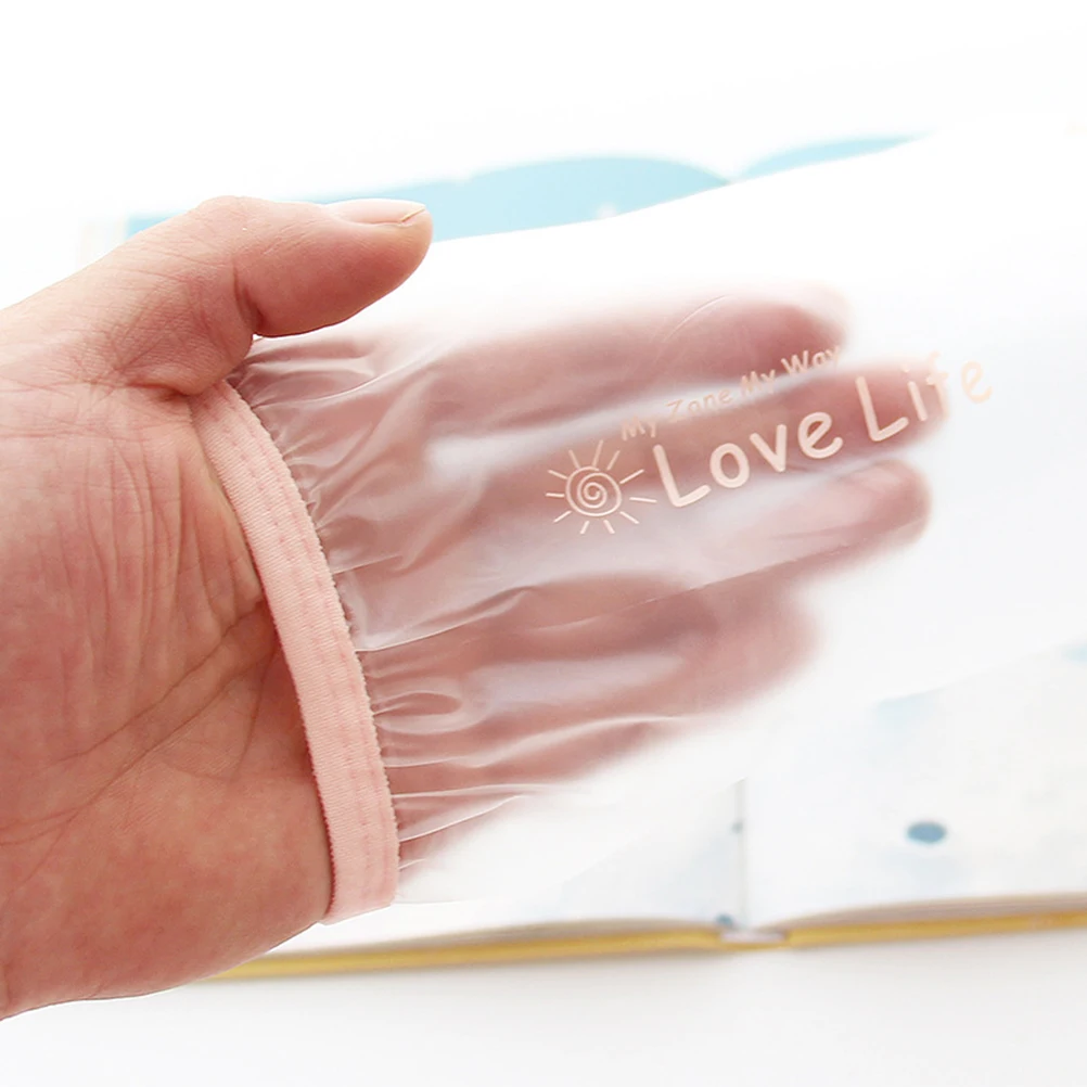 

2 Pairs Waterproof Sleeve Covers Sleeves Adult Protection Oversleeve Transparent Dust-proof