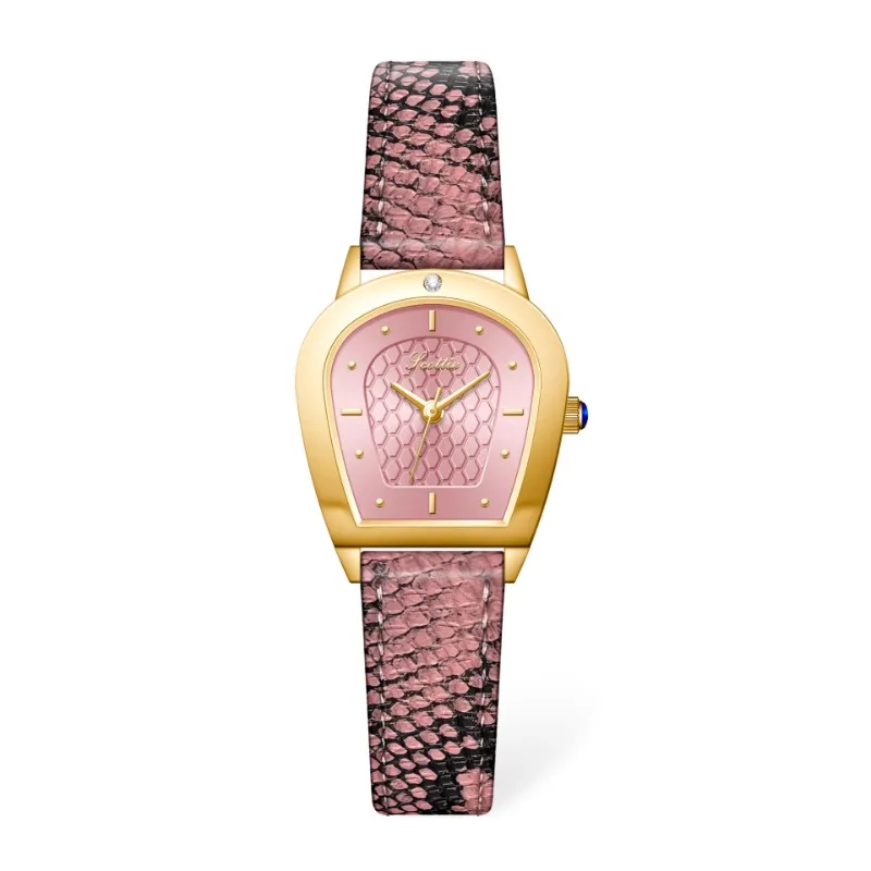 New luxury women's watch snakeskin pattern belt niche student exquisite automatic waterproof trend quartz watch birthday gift