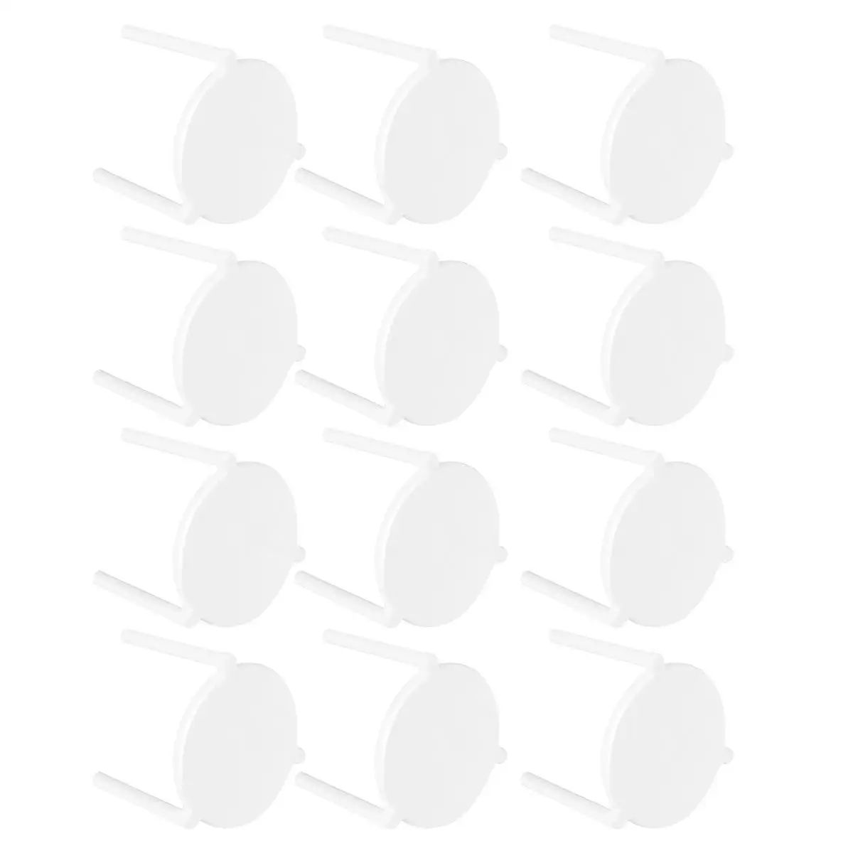 

100 Pcs Pizza Saver Stand White Tripod Holder For Homemade Stacking Display Pizza Small Plastic Support Frame Baking Dishes Pans
