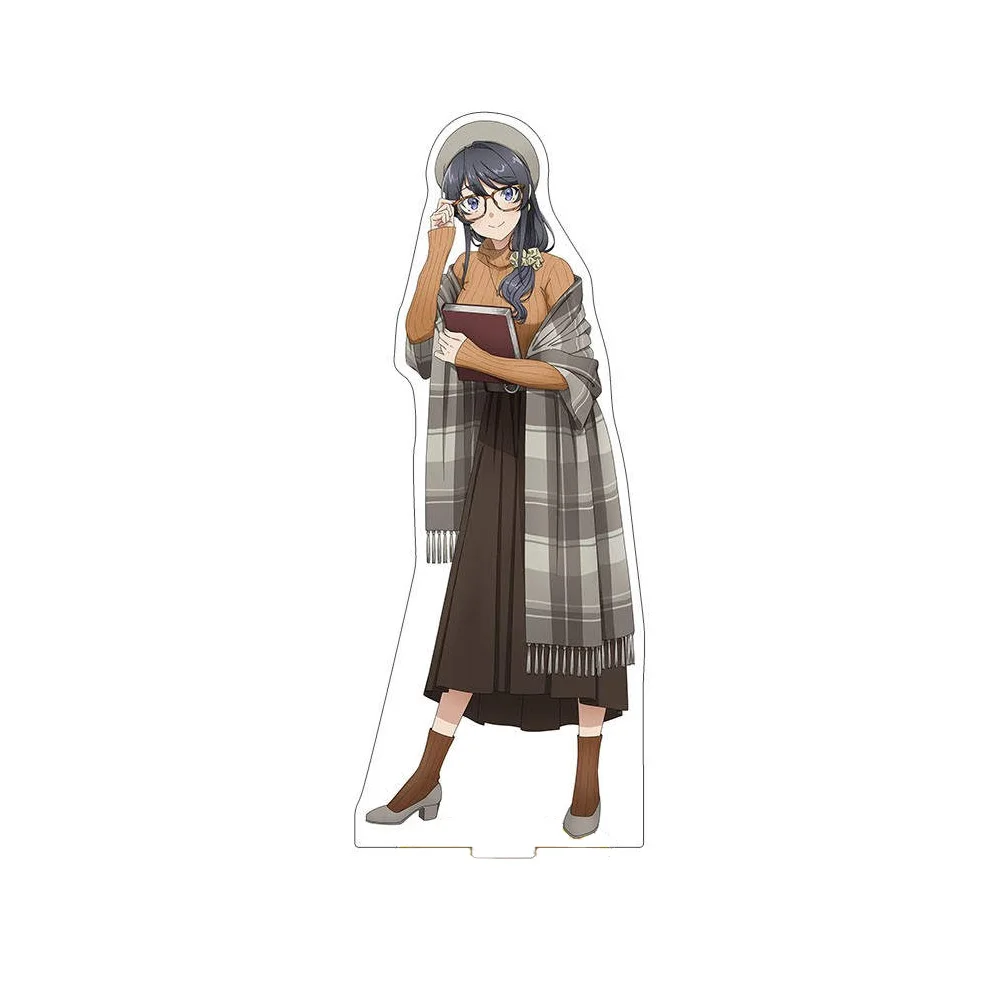 Anime Peripheral Store Rascal Does Not Dream of Bunny Girl Mai Sakurajima Seasonal clothing Ver AcrylicStand Desktop Decor Gifts
