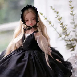 BJD Doll Clothes For 1/3 Black Dress 1/4 MSD Skirt 1/6 Western Dress Doll Clothes Doll Accessories