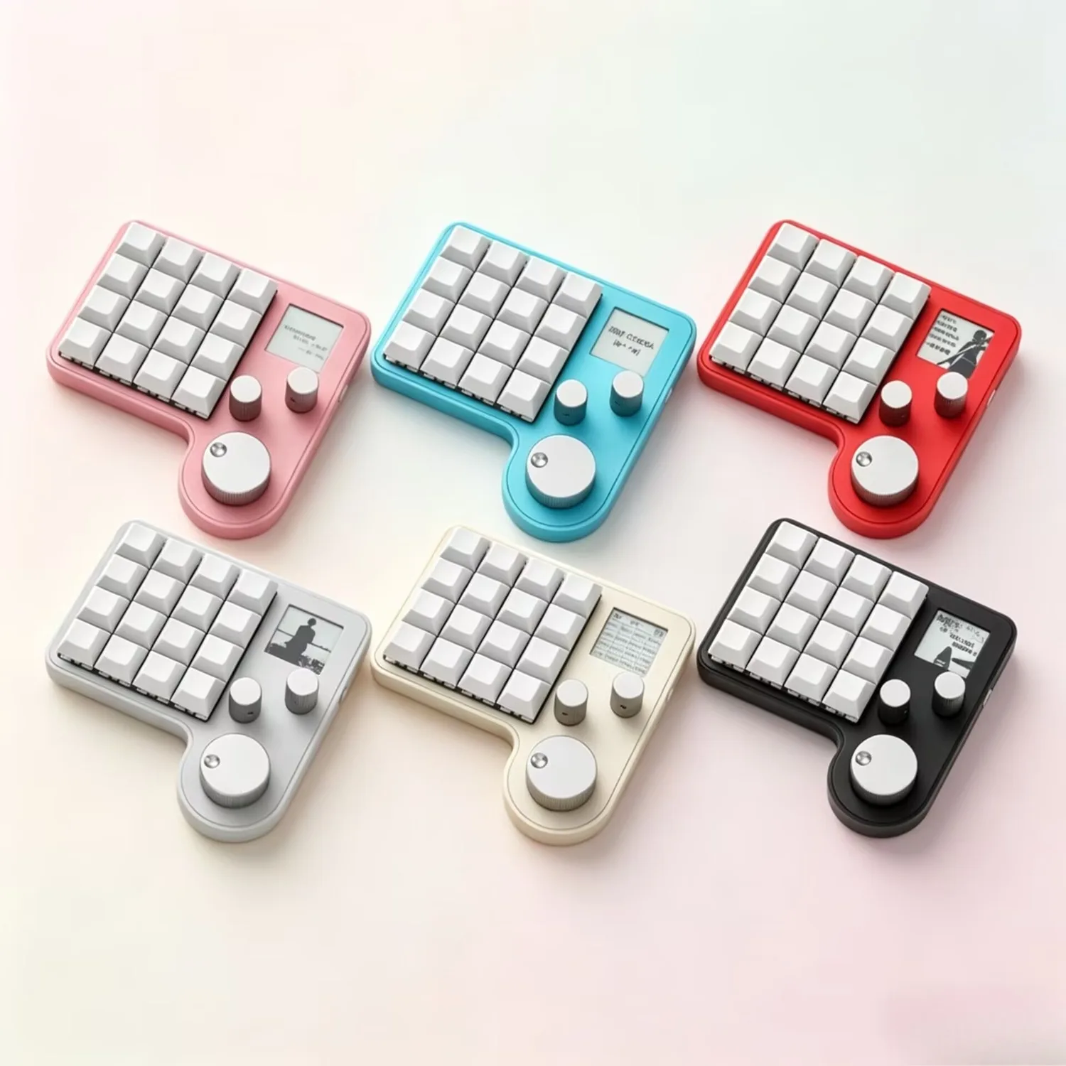 Custom Mechanical Keypad 16 Keys 3 Knobs V2 Programmable Tri-Mode Macro Keyboard for Designer Photoshop Procreate