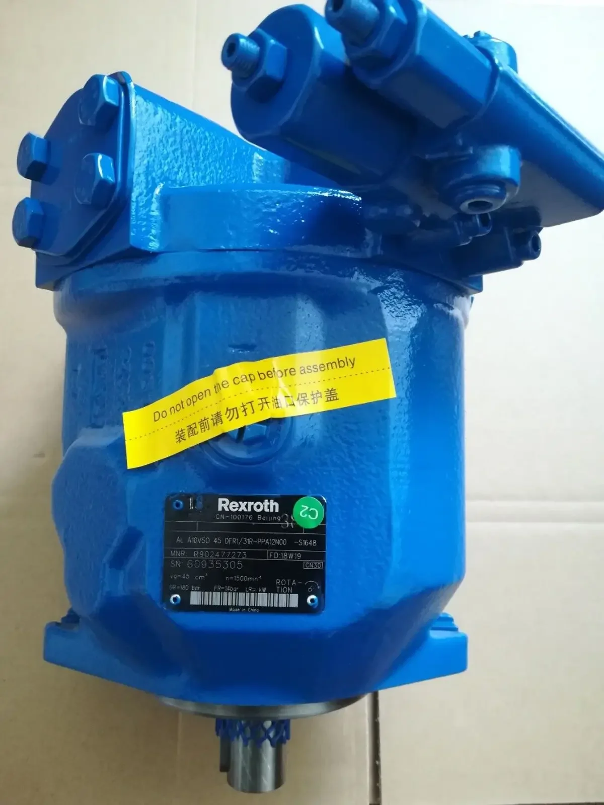 

AL A10VSO 45 DFR1/31R-PPA12N00 -S1648 REXROTH PUMP R902477273