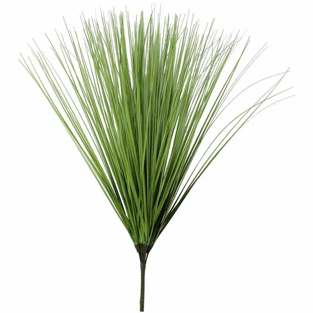 60cm Artificial Onion Grass Faux Pampas Grass Plants Tropical Plant Indoor Fake Reed Wheat Grass Outdoor For Living Room Decor