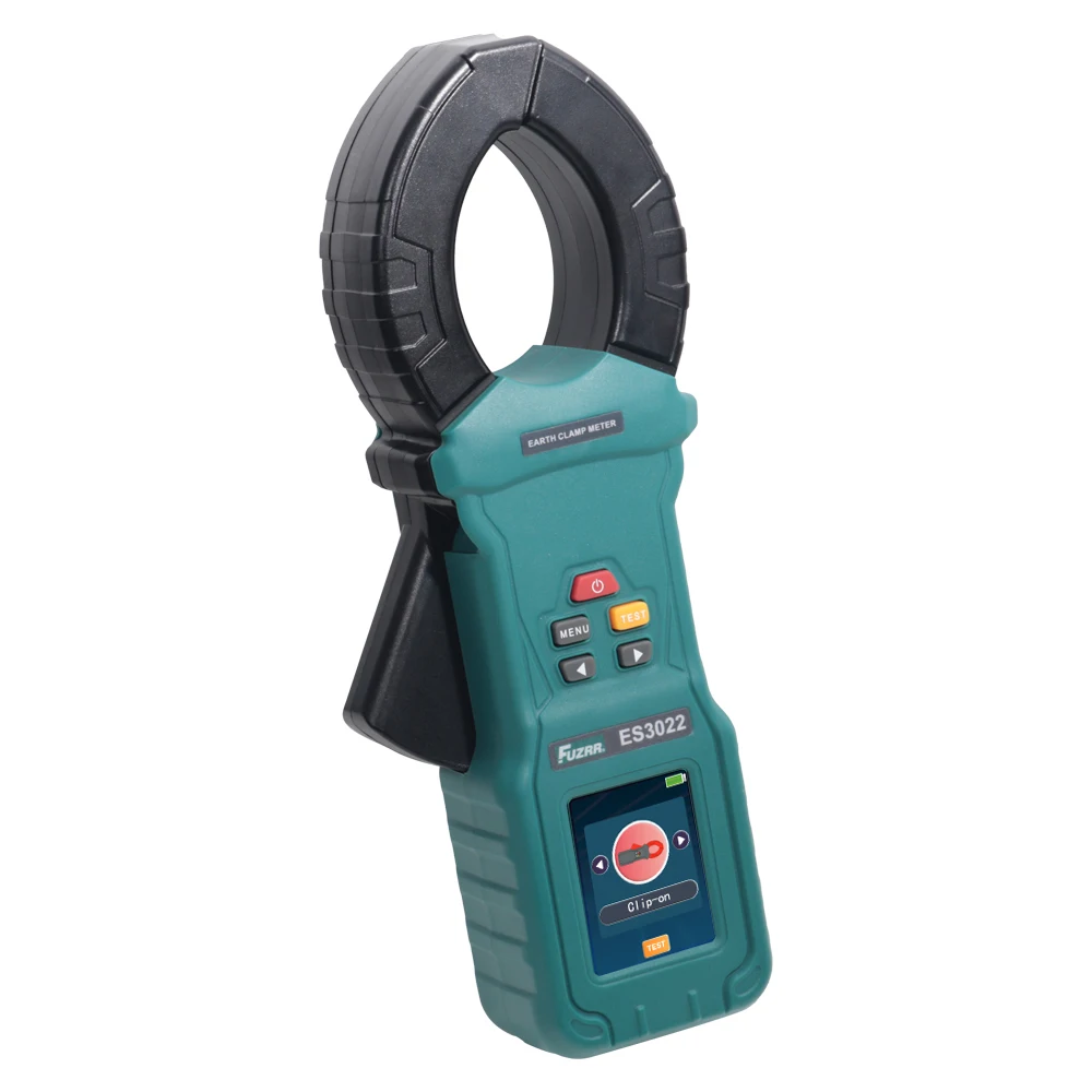 Multifunctional digital display ES3022 clip-on grounding resistance meter with soil resistivity three or four wire method