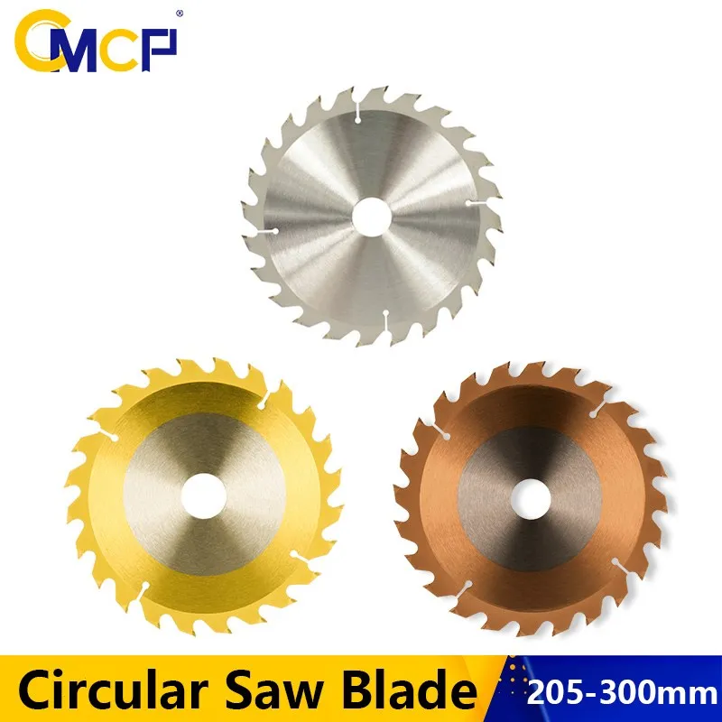 CMCP Circular Saw Blade 205-300mm Wood Cutting Disc  24/40/48/60/80T Carbide Tipped Power Tools For Wood