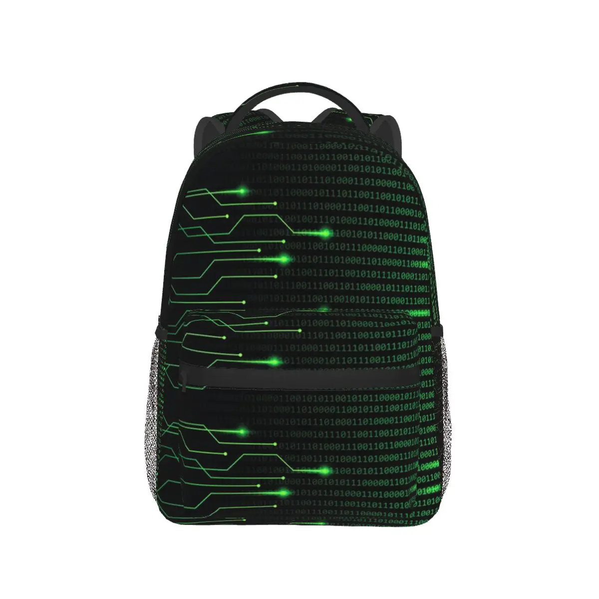 

Hacker Code Binary Code Geek Science Computer Backpack Hot Sale Daypack Children BookBag School Bag Shoulder Bags for Men Women