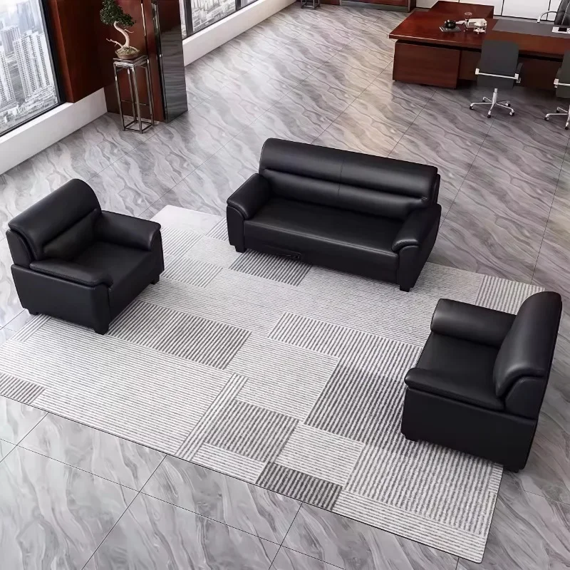 

Living Room Office Leather Sofa Recliner Sectional Couch Modern Living Room Luxury Sofa Kompression Office Furniture