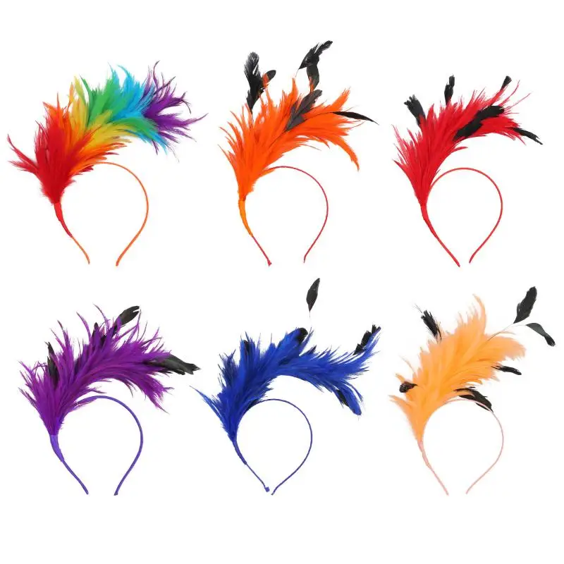 

Colorful Headband Headdress Prom Decoration Headband Party Dance Stage Performance Festival Carnival Accessories
