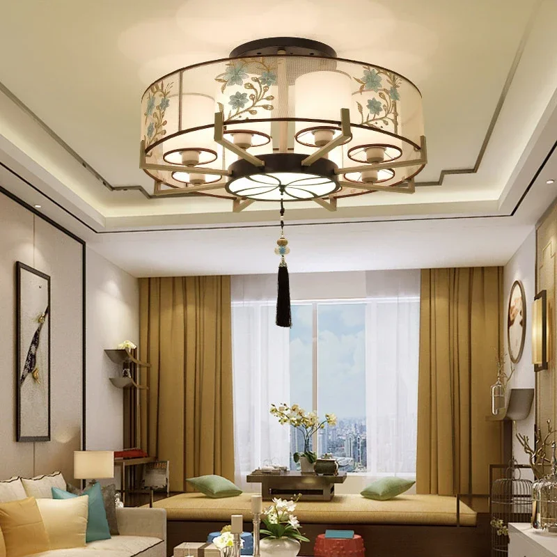 الصينية Led مصباح السقف مصباح لغرفة المعيشة جو حديث مستدير الإبداعية أضواء السقف غرفة النوم لغرفة المعيشة #3