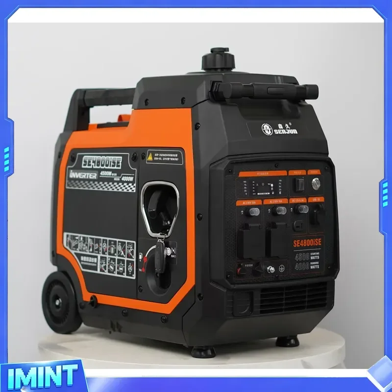 3KW 4KW Portable Silent Generator 5KW 6KW Inverter Silent Generator Supper Quiet Petrol Generator Home Use Camping