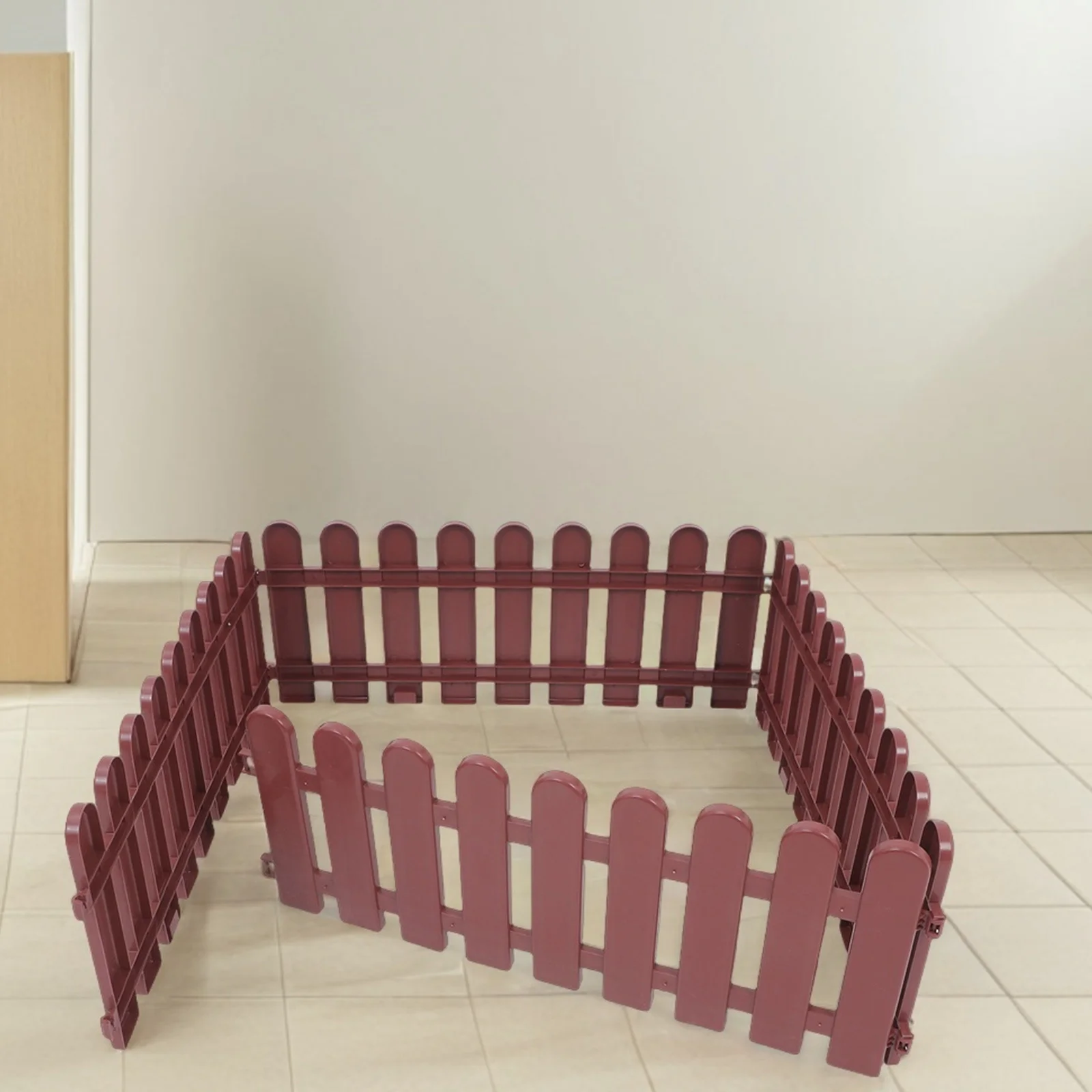 

4pcs Pet Tortoise Fence: Outdoor Reptile Enclosure Durable Plastic Playpen For Turtles Small Animals Garden Landscape Edging