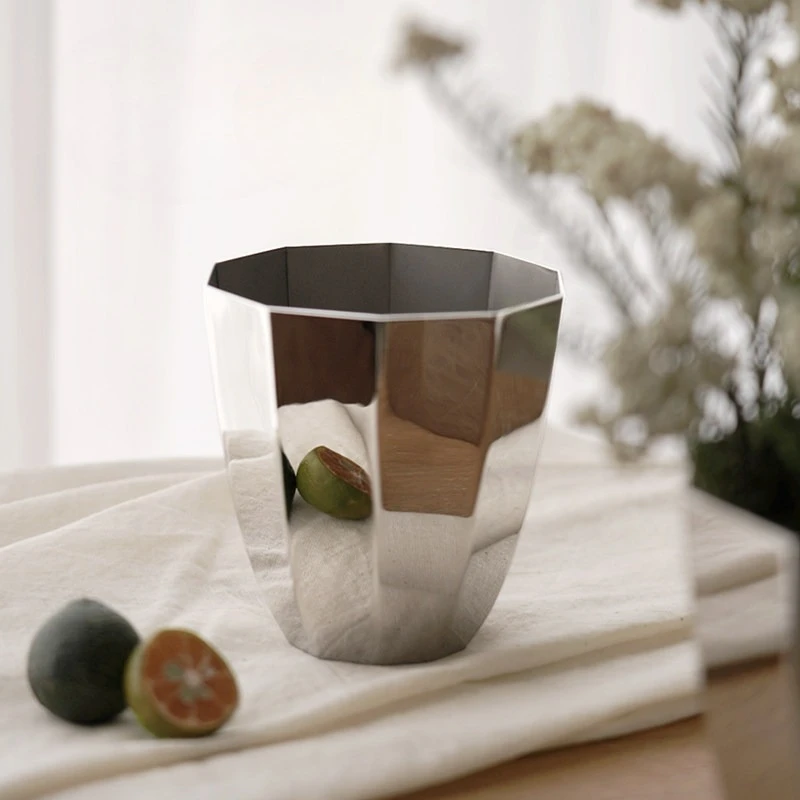 

Кашпо из нержавеющей стали 304, высокополированное, утолщенное, прочное, для цветов, для дома, балкона, сада