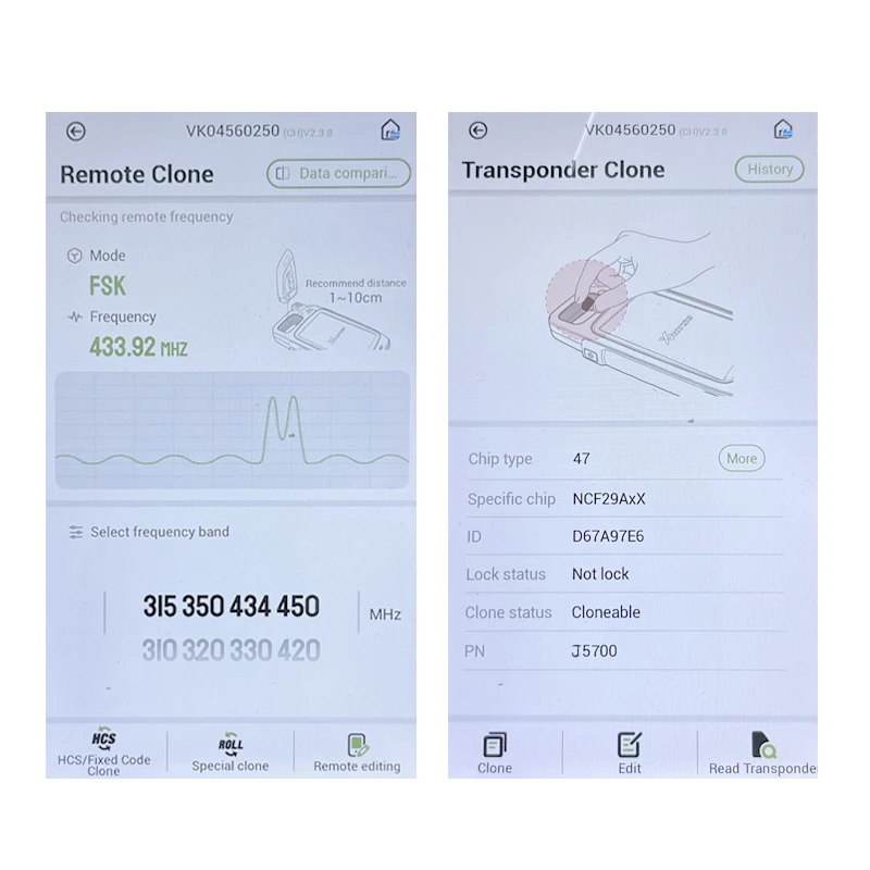 CN051119 Aftermarket 4 pulsanti Smart Keyless Go Fob 47 Chip 433 Mhz FCC 95440-J5700 FOB-4F45 Per KIA Stinger 2020