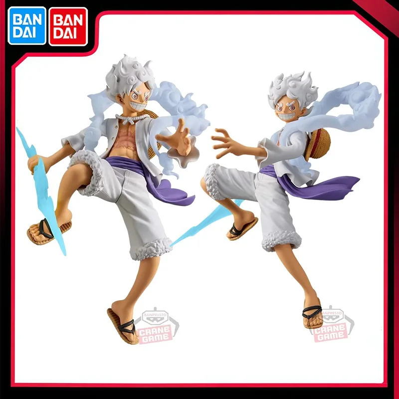 

BANDAI Banpresto Original Anime One Piece Nika Monkey D. Luffy DXF EXTRA 5 Action Figure Model Toy Collection Kid Birthday Gift