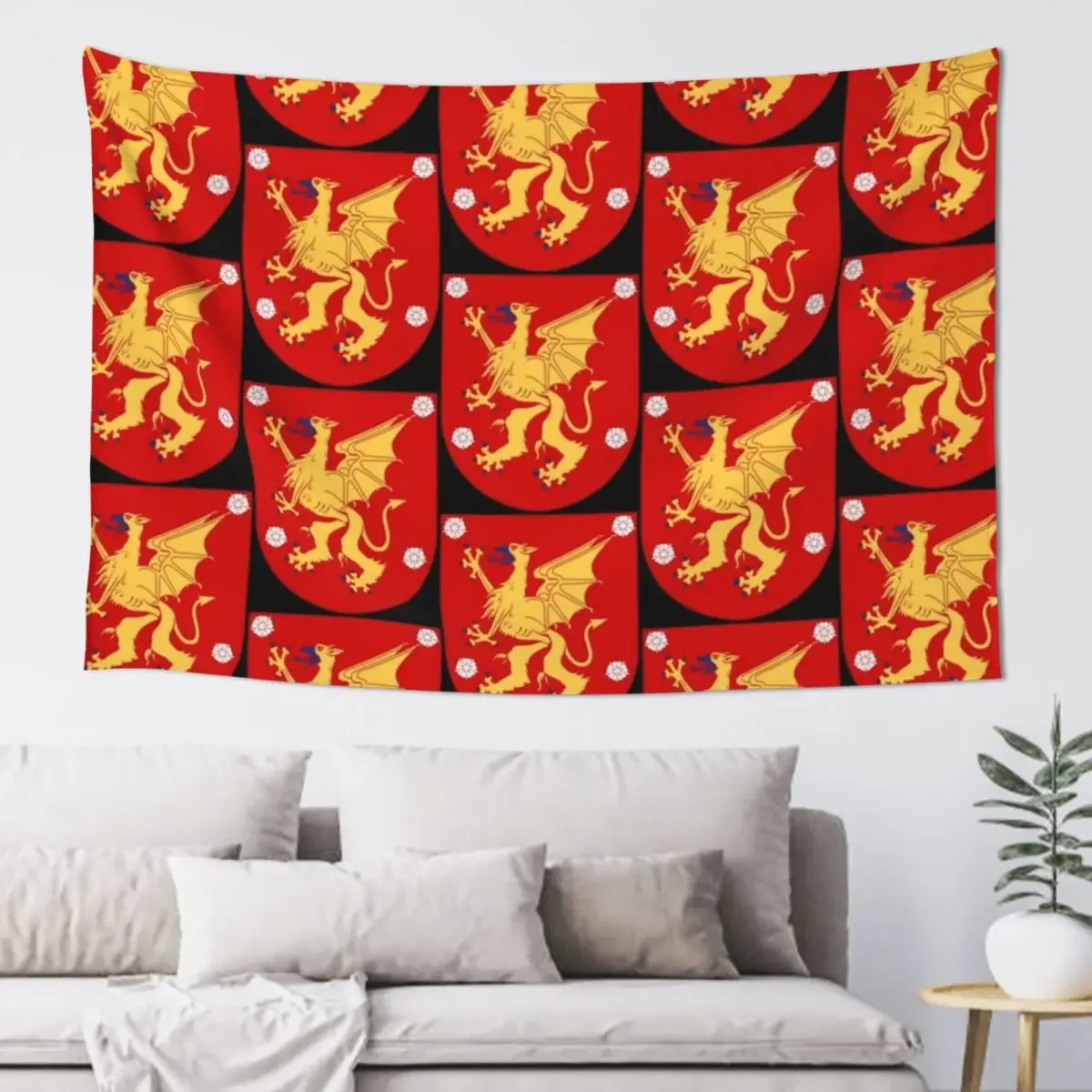 

stergtland coat of arms, Sweden Tapestry Home Decorations Home Decorators Room Aesthetic Tapestry