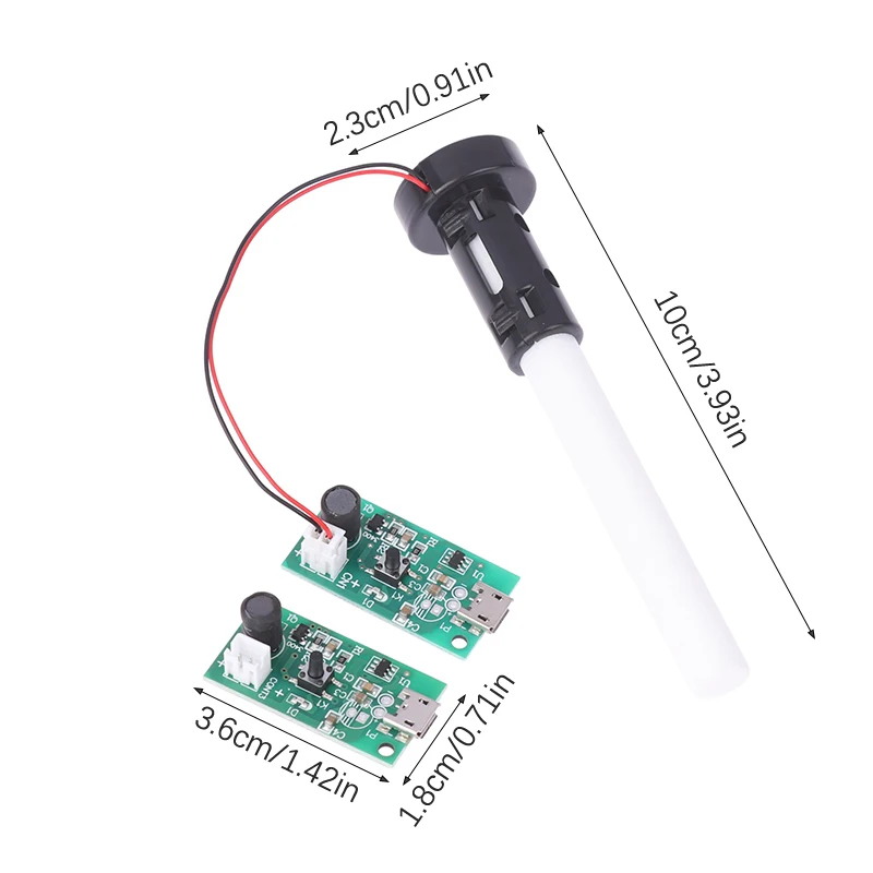 Mini Humidificateur USB, Analyste de Bricolage, Brumisateur, Pilote, Circuit Imprimé, Brumisateur, Atomisation, Film, Atomiseur, Feuille, Mini Osccorporelle, 1 Pièce
