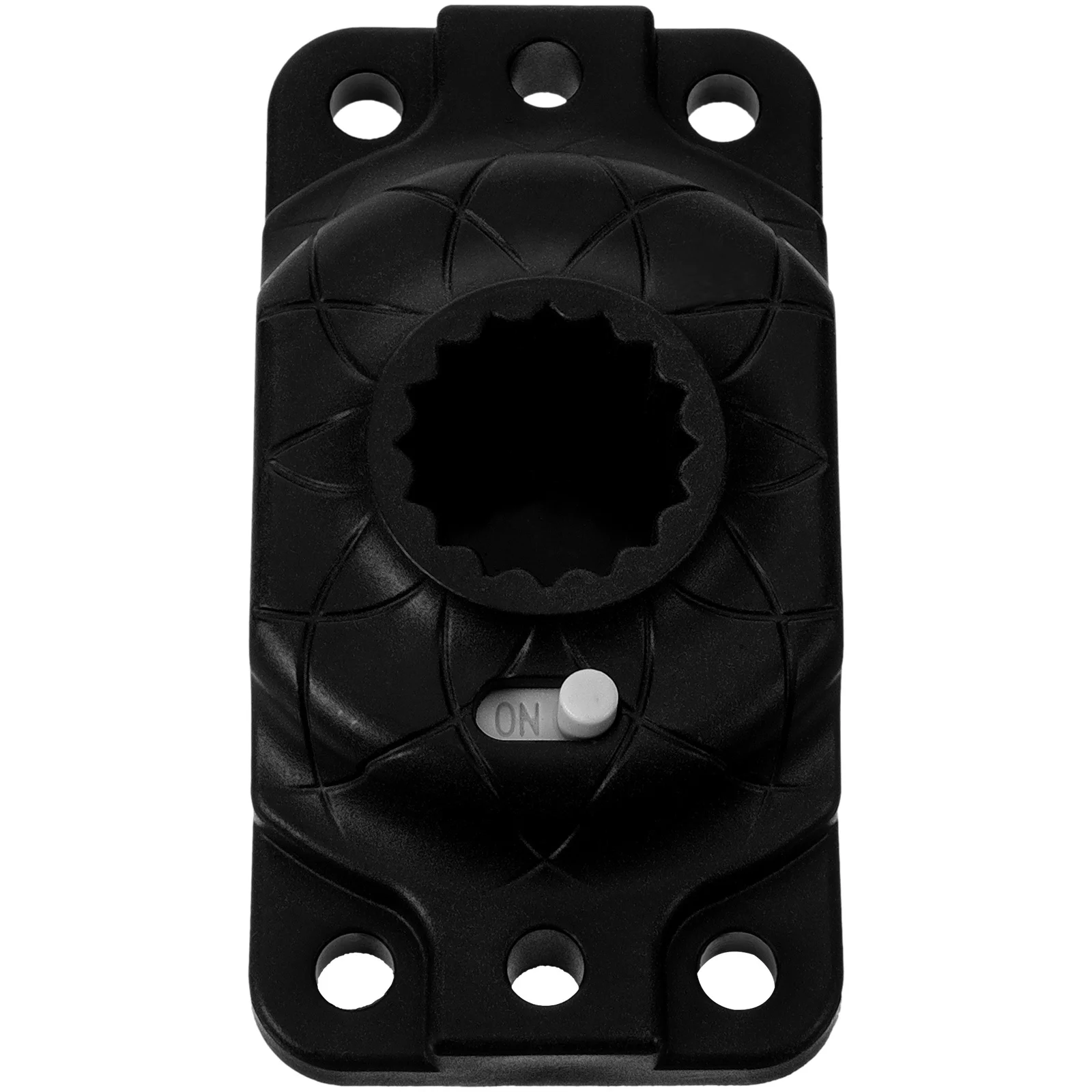 

Universal Kayak Accessory Base Fits Octagonal Gear Strong Nylon Construction Tool Free Installation Multi Use for Flag