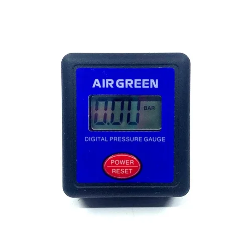 High Precision Spray Gun Pressure Regulating Gauge Electronic Air Pressure Gauge Digital Display Meter Inflatable Air Compressor