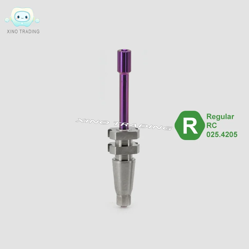 6 Peças Straumann BL RC Open Tray Impression Coping Transfer 025.4202 Implante Dentário ITI Pilar de Impressão RC Nível Ósseo 025.4205