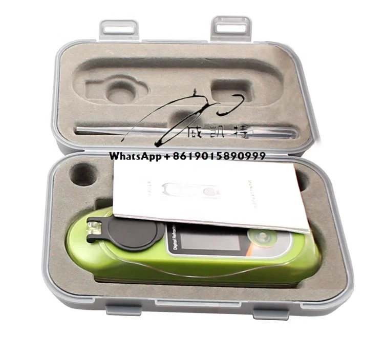 High Precision Digital Refractometer for Accurate 0~81.0% Isopropyl Alcohol Measurement in Cleaning Agent  for Industrial Circle