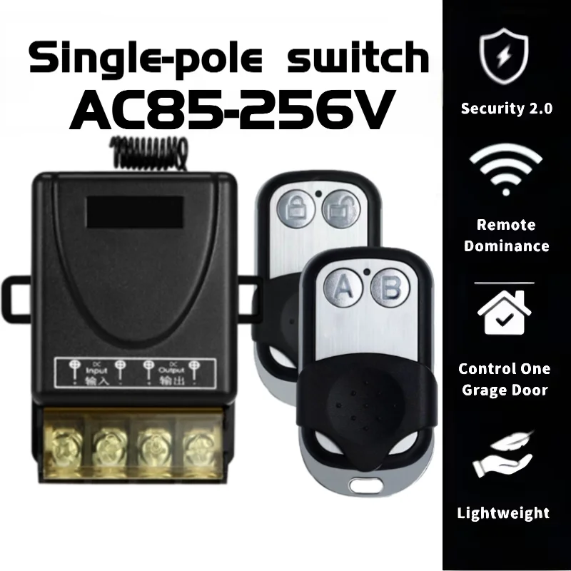 Wireless Remote Control  Switch 433MHZ AC220V 30A Hign Power Transmitter for Water Pump Motor LED LED Electric Appliance