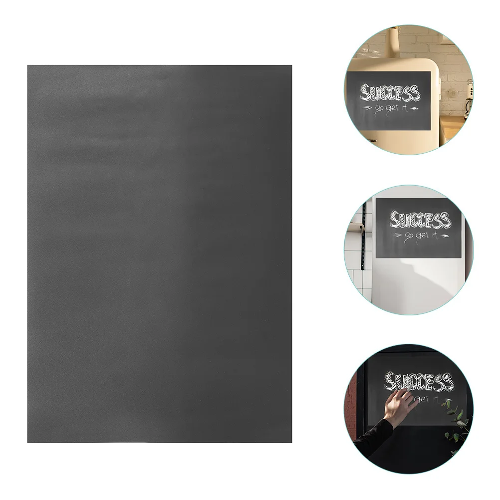 

Magnetic Chalkboard For Refrigerator Smooth Surface Easy Wipe Clean Organizer Grocery List Planner Notepad Memo Fridge Dry
