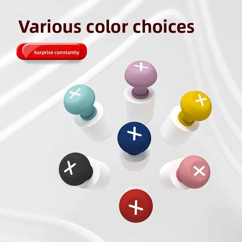 Super Soundproof Earplugs Noise Reduction 36dB Sleep Dormitory Work Study Reusable Silicone Hearing Protection Travel