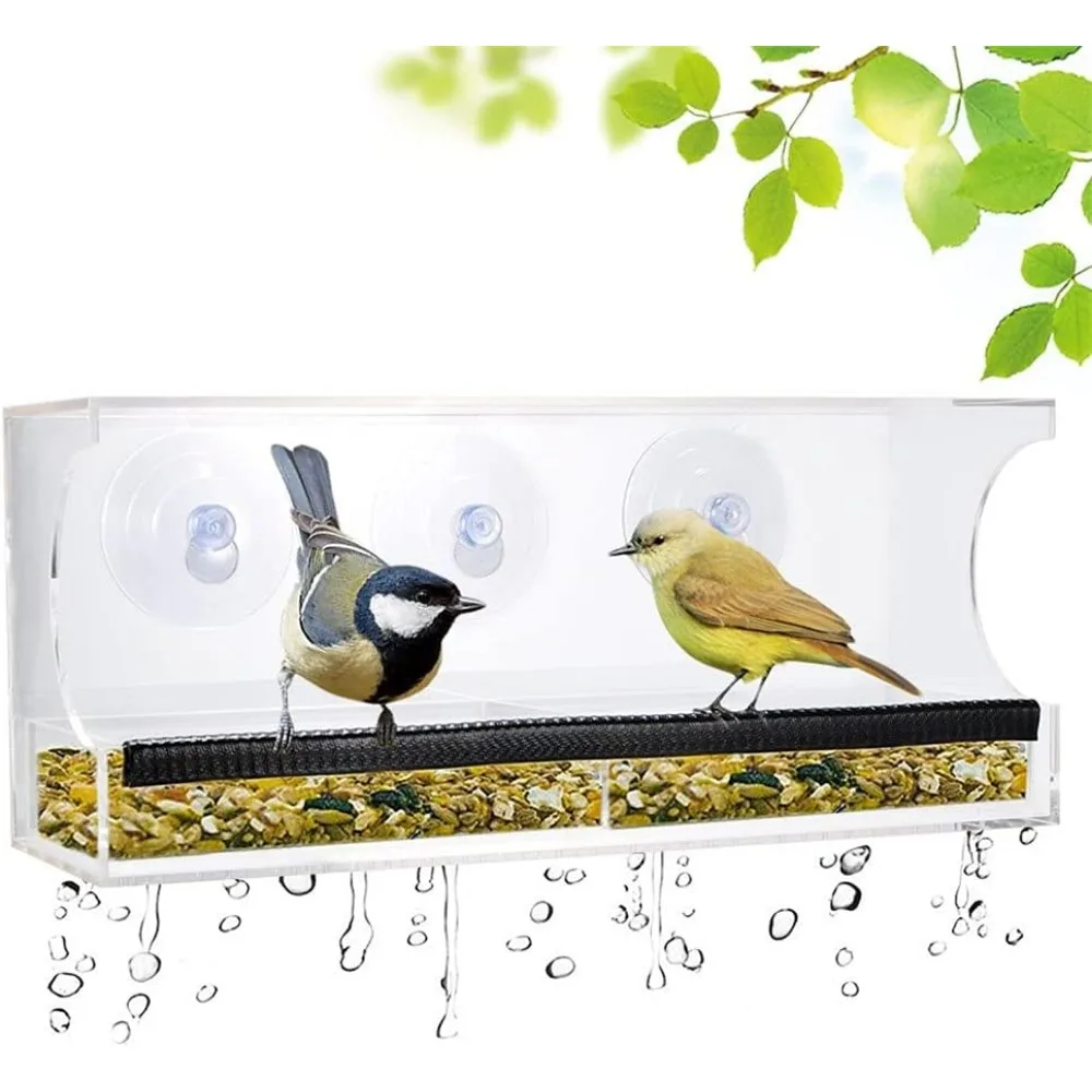

Wild Bird Feeder Garden Outdoor Decoration Mental Hanging Pajaros Bird House Feeder Outside Garten Decor