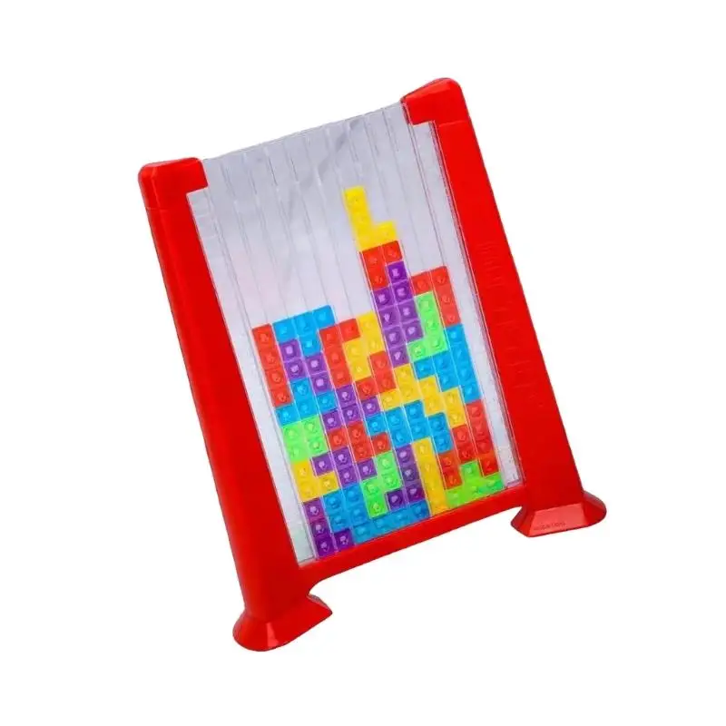 

652F Stimulating Puzzle Game Russian Building Block Brick Toy Tower Game Encouraging Creativity and Problem Solving